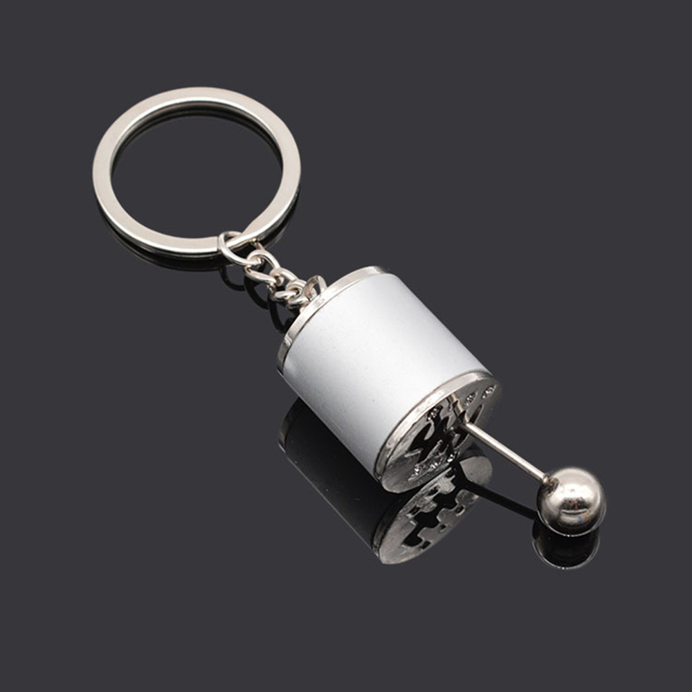Vintage Style Manual Shift Keychain
