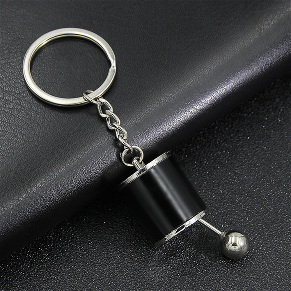 Vintage Style Manual Shift Keychain