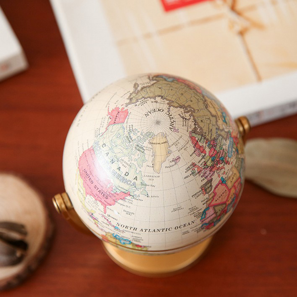 Vintage Style Mini Desk Globe Vintage Style Mini Desk Globe