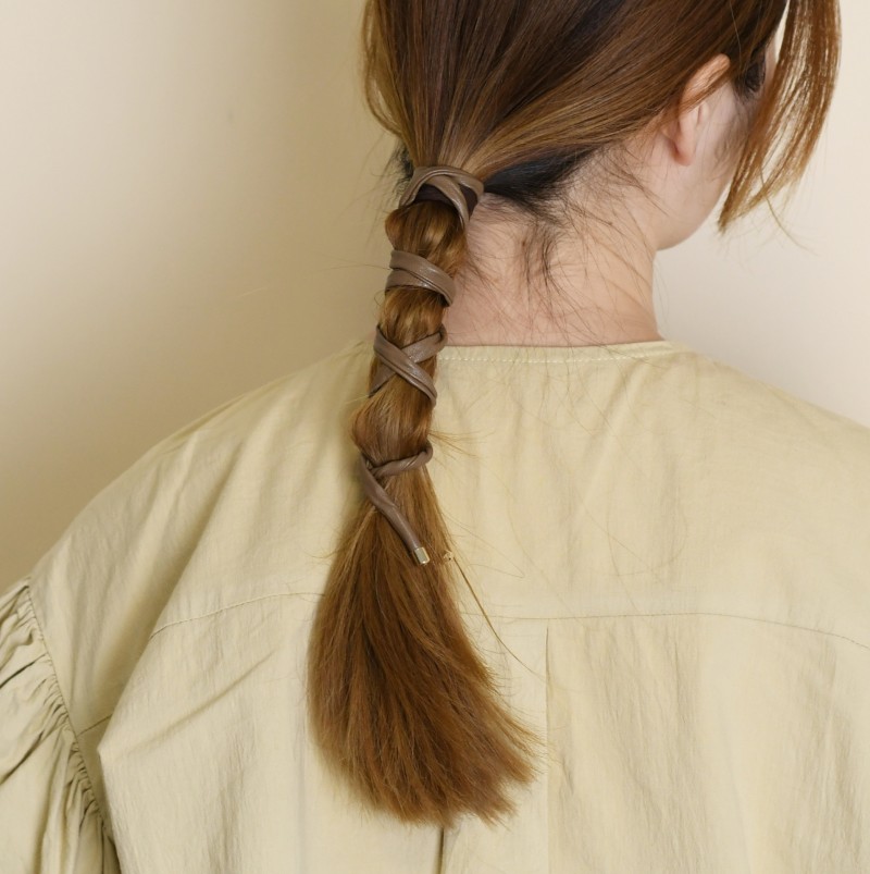 Vintage Style PU Leather Ponytail Wrap Vintage Style PU Leather Ponytail Wrap