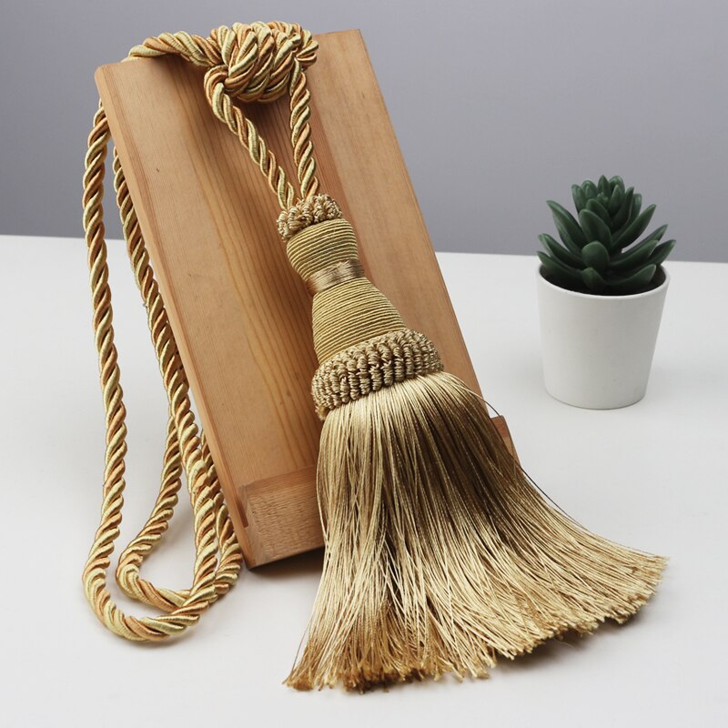 Vintage Style Tassel Curtain Tiebacks (2 Pcs) Vintage Style Tassel Curtain Tiebacks (2 Pcs)