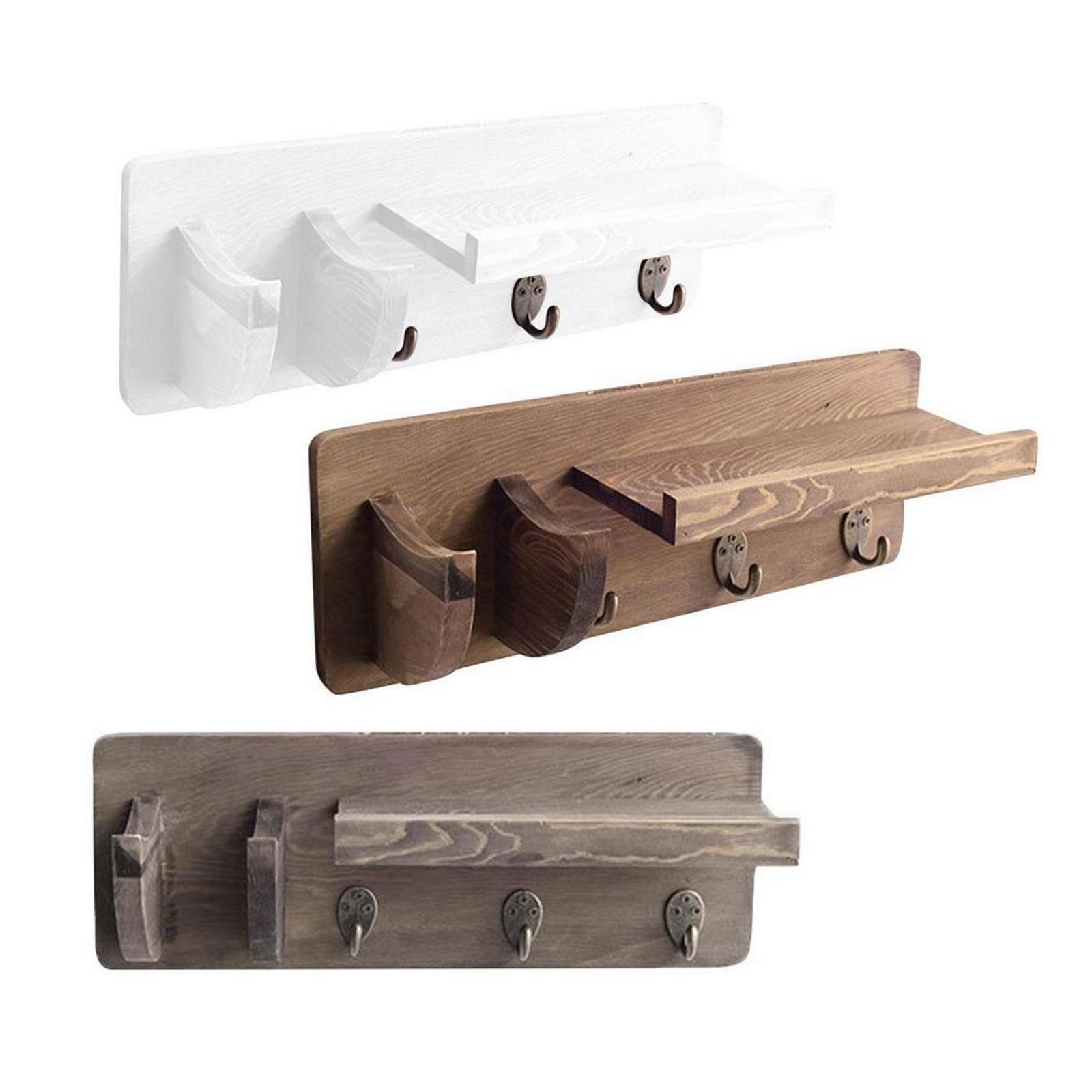 Vintage Style Wooden Guitar Wall Hanger