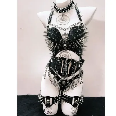 Vintage Tops Corset Top y2k Clothes y2k Crop Topgothic Clothesy2k Top Gothic Tank Tops Punk Tank Tops Rivet Tank Tops