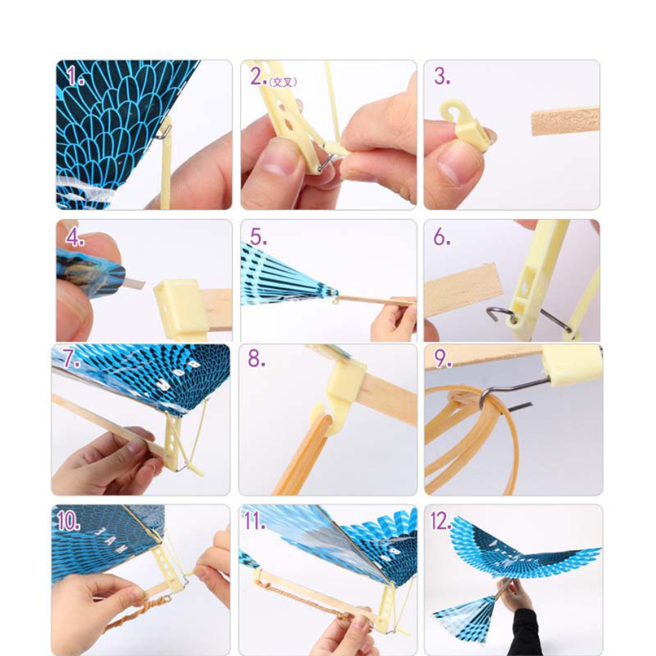 Vintage Toys Rubber Band Birds