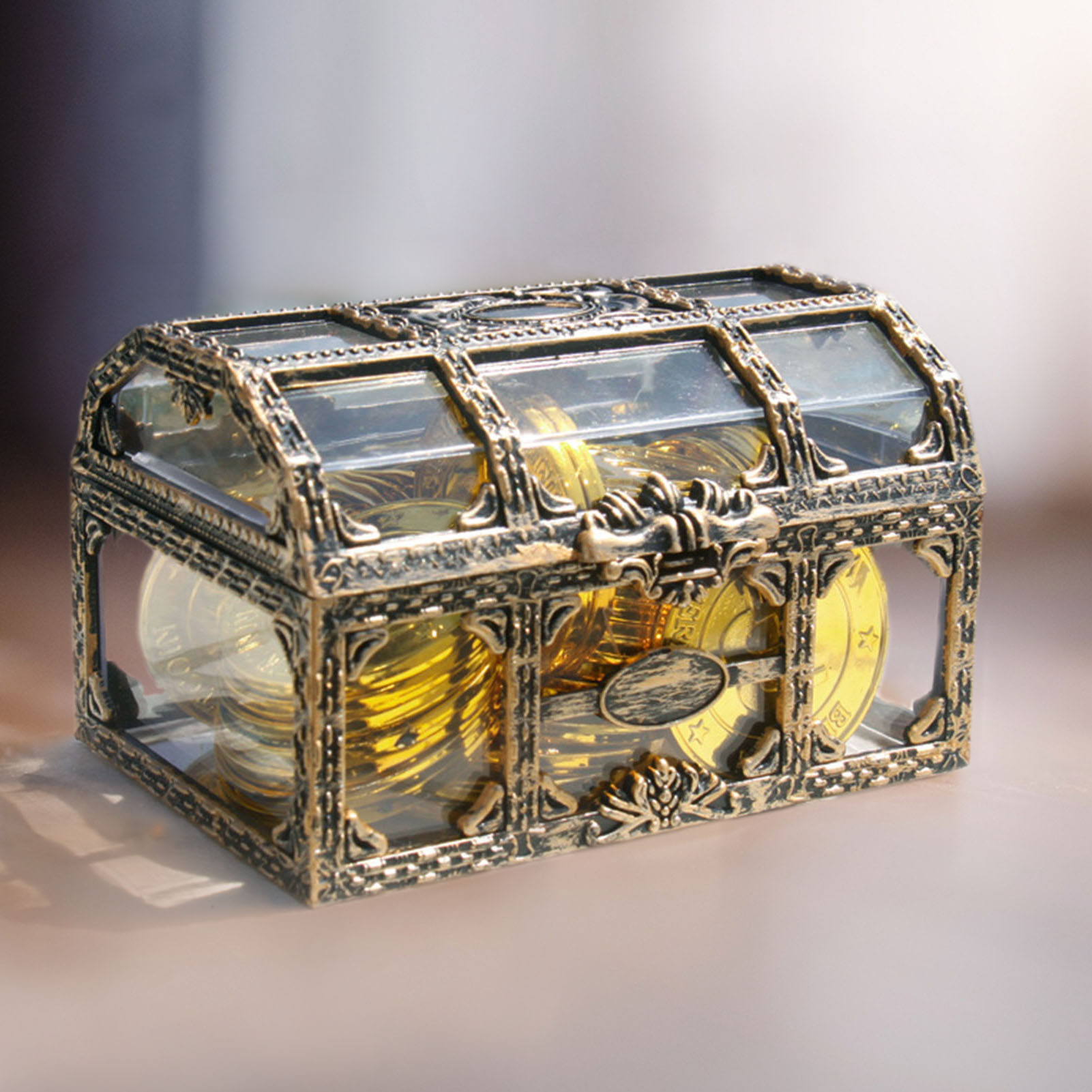 Vintage Treasure Chest Storage Box Vintage Treasure Chest Storage Box