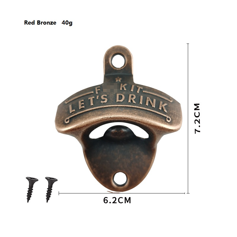 Vintage Wall Beer Bottle Opener Vintage Wall Beer Bottle Opener