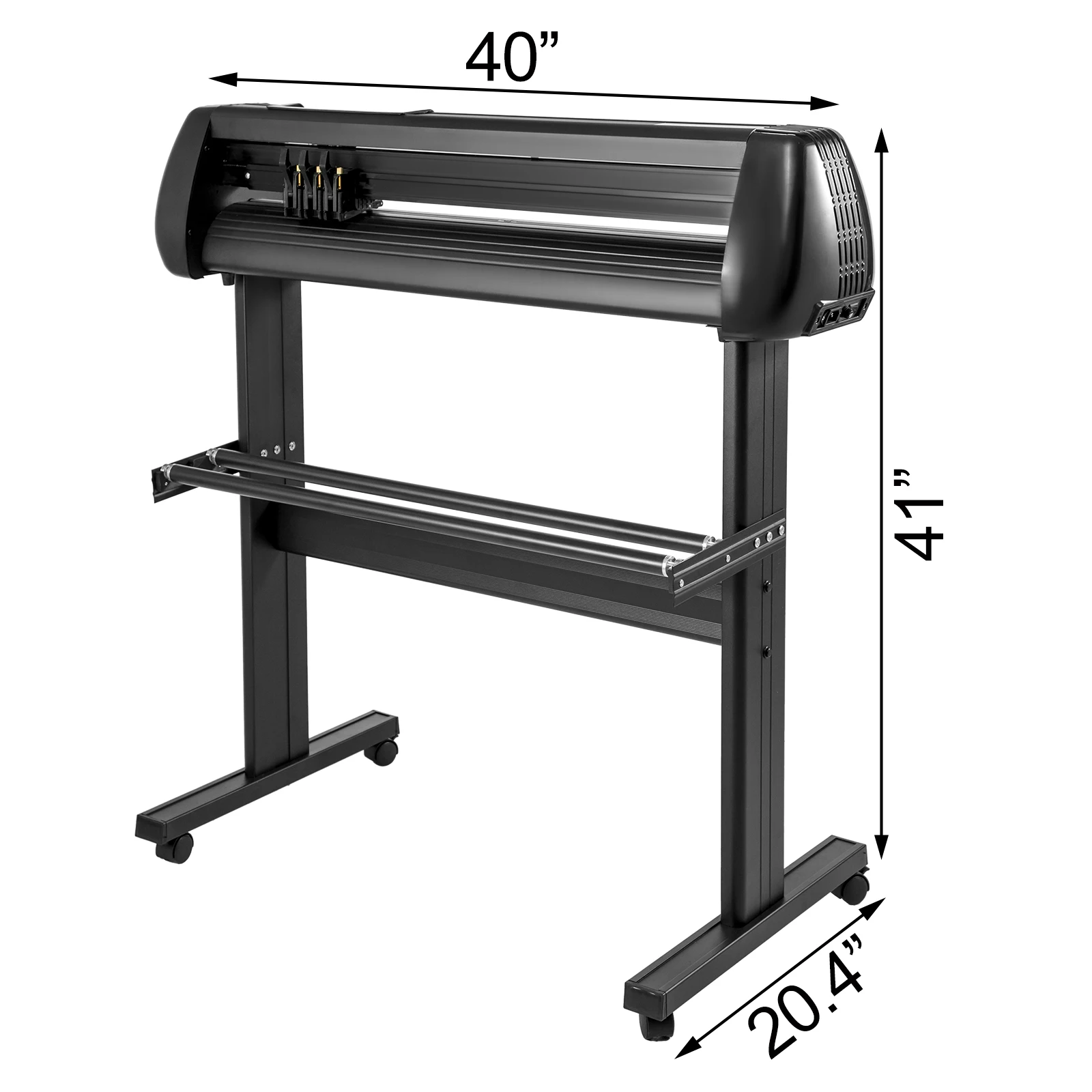 Vinyl Cutting 34 Inch Plotter Cutter Machine with 3 Blades and SIGNMASTER Software Kit for