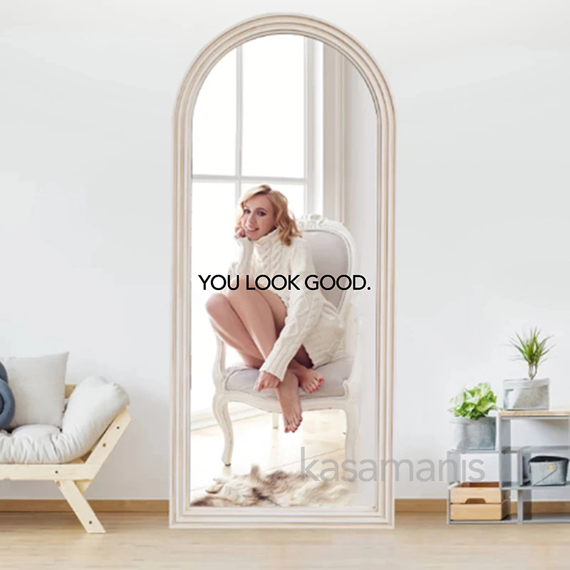 Vinyl Mirror Affirmation Sticker Vinyl Mirror Affirmation Sticker
