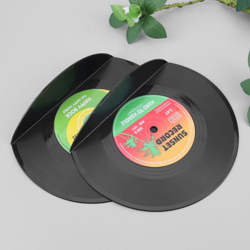 Vinyl Record Bookends (Set of 2) Vinyl Record Bookends (Set of 2)