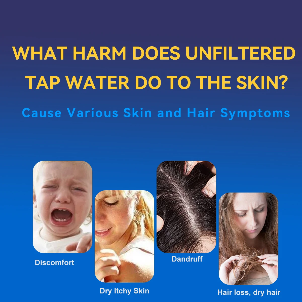 Vitamin C Shower Head Water Filter, Reduces Chlorine,Softened water,Improves Dry Itchy Skin, Hair Dandruff, Eczema Vitamin C Shower Head Water Filter, Reduces Chlorine,Softened water,Improves Dry Itchy Skin, Hair Dandruff, Eczema