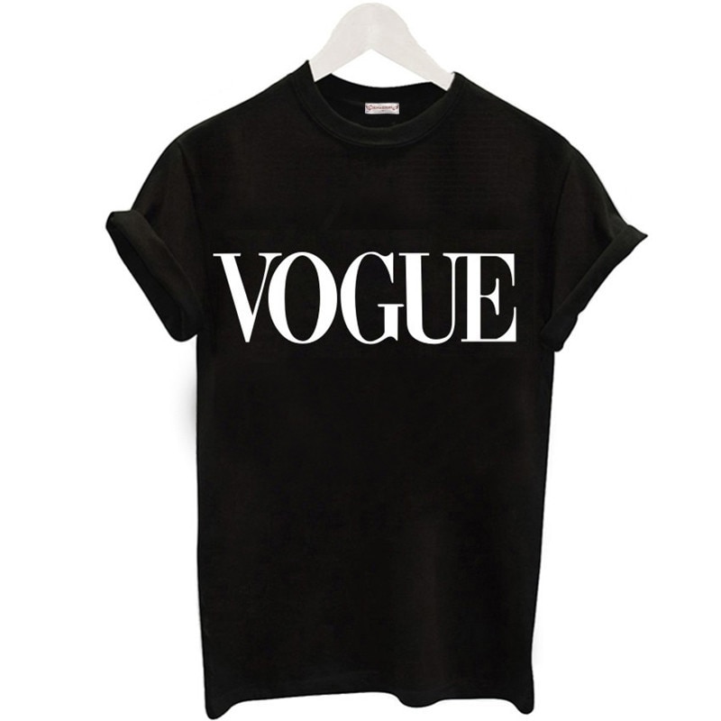 Vogue T Shirt Casual Tops for Women Vogue T Shirt Casual Tops for Women