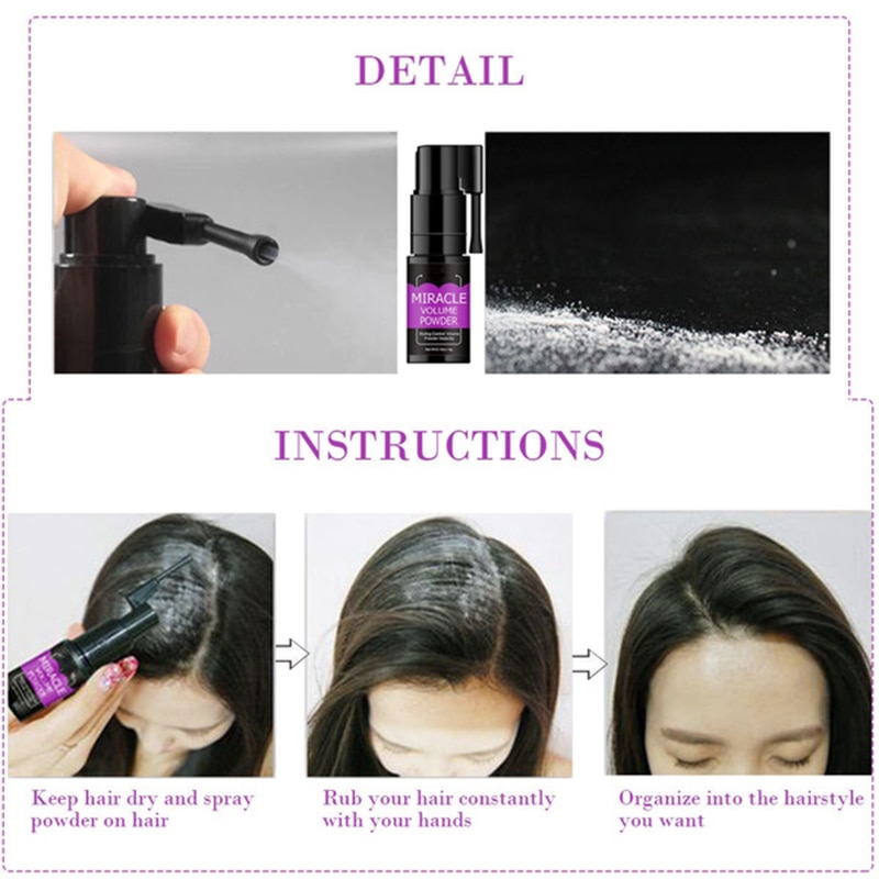 Volumizing Hair Styling Powder Volumizing Hair Styling Powder