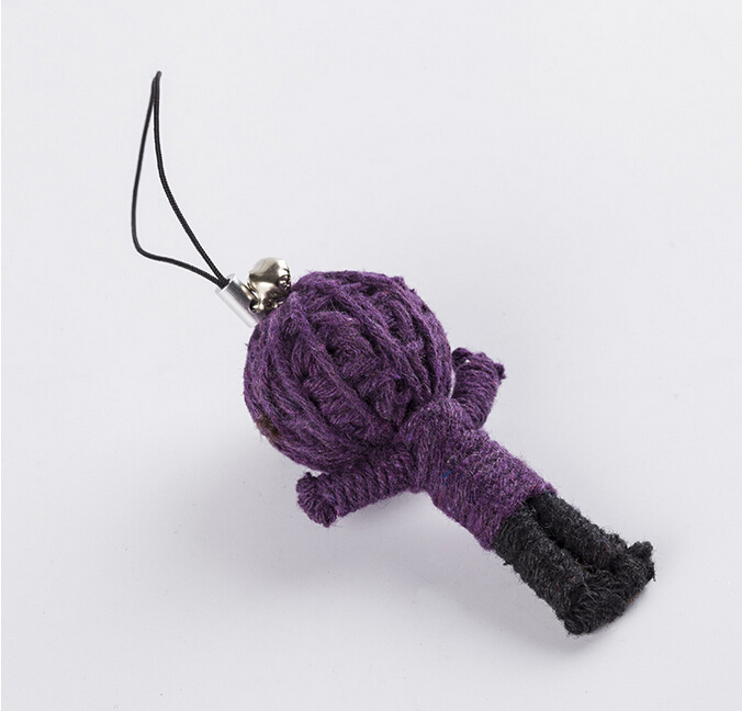 Voodoo Doll Keychain Bag Accessory (5 pcs)