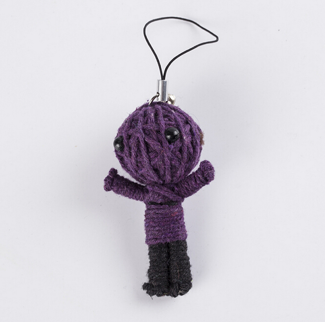 Voodoo Doll Keychain Bag Accessory (5 pcs)