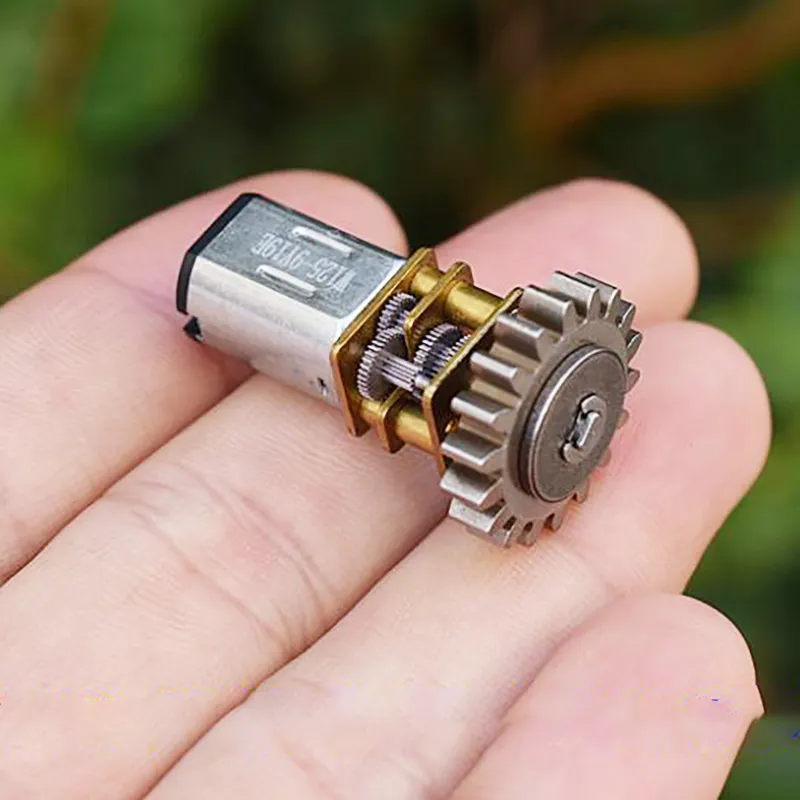 W125-9Y19E Full Metal N20 Gear Reduction Motor DC 3V-6V 48-96RPM Reduction Ratio 1:212 Gear Motor Engine with Metal W125-9Y19E Full Metal N20 Gear Reduction Motor DC 3V-6V 48-96RPM Reduction Ratio 1:212 Gear Motor Engine with Metal