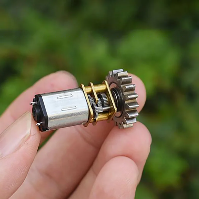 W125-9Y19E Full Metal N20 Gear Reduction Motor DC 3V-6V 48-96RPM Reduction Ratio 1:212 Gear Motor Engine with Metal W125-9Y19E Full Metal N20 Gear Reduction Motor DC 3V-6V 48-96RPM Reduction Ratio 1:212 Gear Motor Engine with Metal