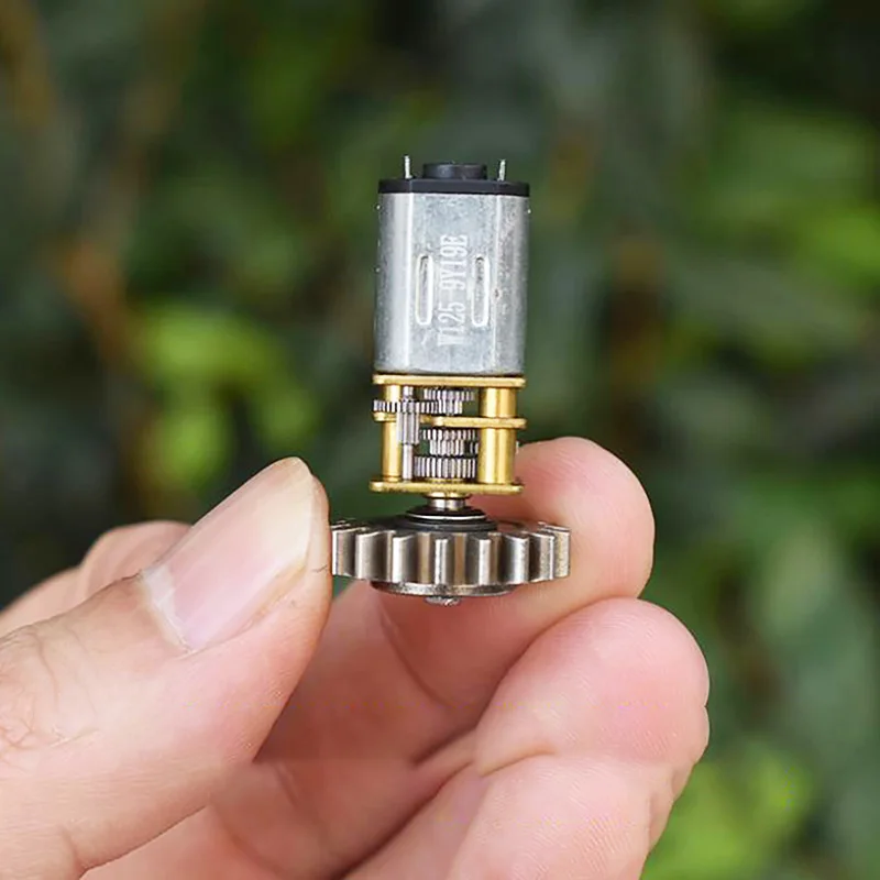 W125-9Y19E Full Metal N20 Gear Reduction Motor DC 3V-6V 48-96RPM Reduction Ratio 1:212 Gear Motor Engine with Metal W125-9Y19E Full Metal N20 Gear Reduction Motor DC 3V-6V 48-96RPM Reduction Ratio 1:212 Gear Motor Engine with Metal