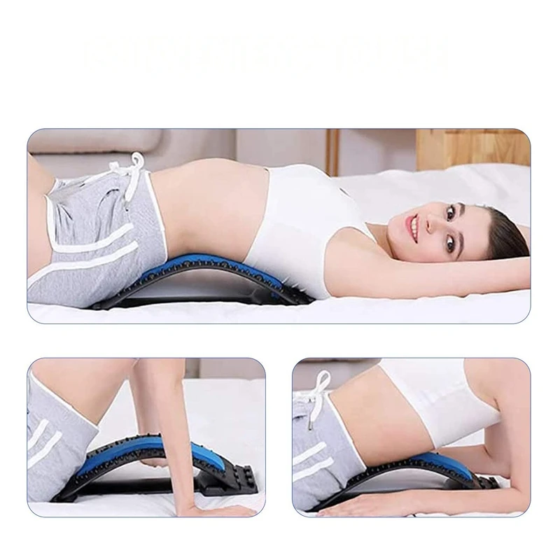 Waist Massager Lumbar Protrusion Acupuncture Lumbar Spine Reliever Spine Lying Cushion Back Stretch Lumbar Spine