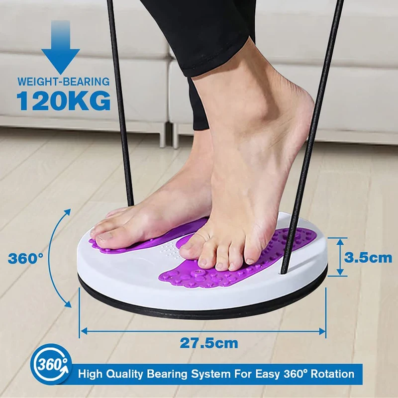 Waist Twisting Disc Magnetic Massage Body Trainer Abdomen Lose Weight Body Shaping Device Gym Sport Exercise Fitness