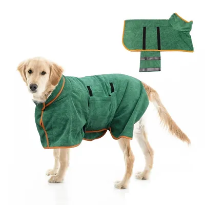 Waist Wrapped Microfibre Dog Robe Waist Wrapped Microfibre Dog Robe