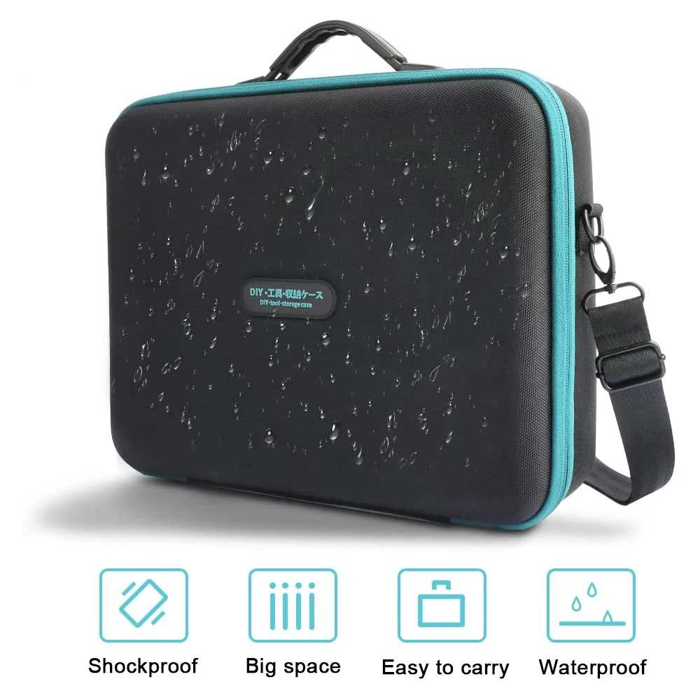 Waitley Portable Tool Battery Storage Case Waterproof accessories box For Makita ect batteries store carry, Can DIY Waitley Portable Tool Battery Storage Case Waterproof accessories box For Makita ect batteries store carry, Can DIY