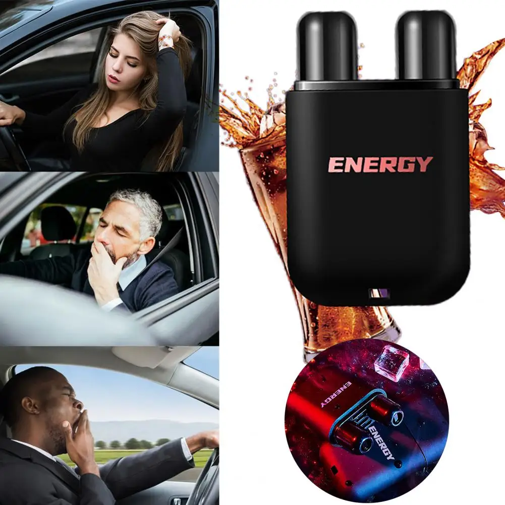 Wake Up Stick Double Holes Easy To Use Fragrance With Lanyard Anti-drowsiness Avoid Sleepiness Refreshing Cooling Stick
