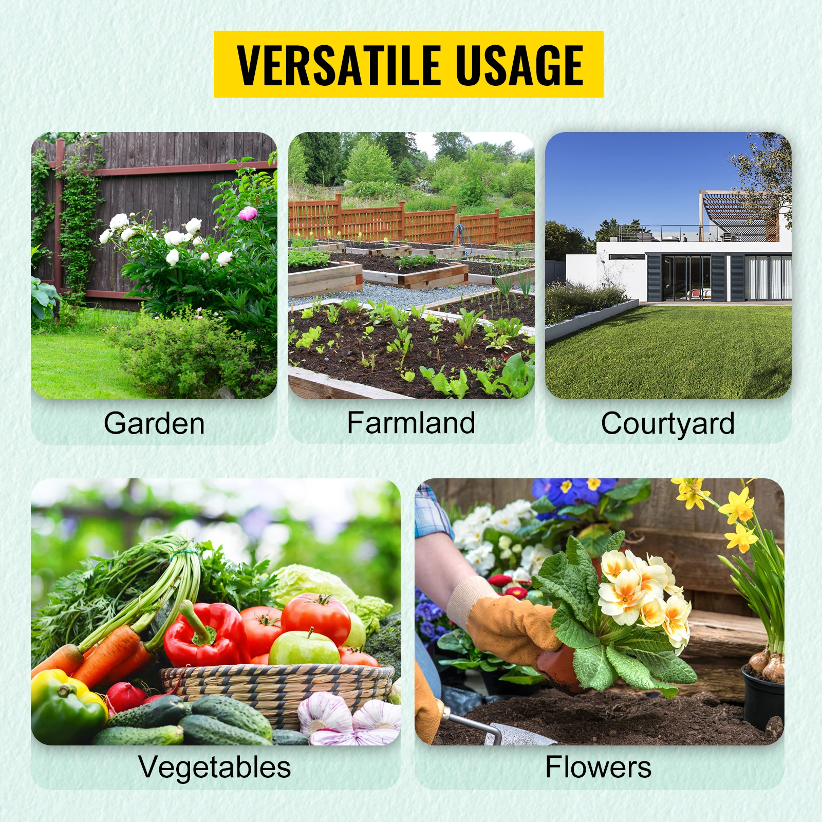 Walk-in Tunnel Greenhouse Galvanized Frame with Waterproof Cover 15x7x7 or 10x7x7 or 20x10x7 or12x7x7 ft Greenhouses