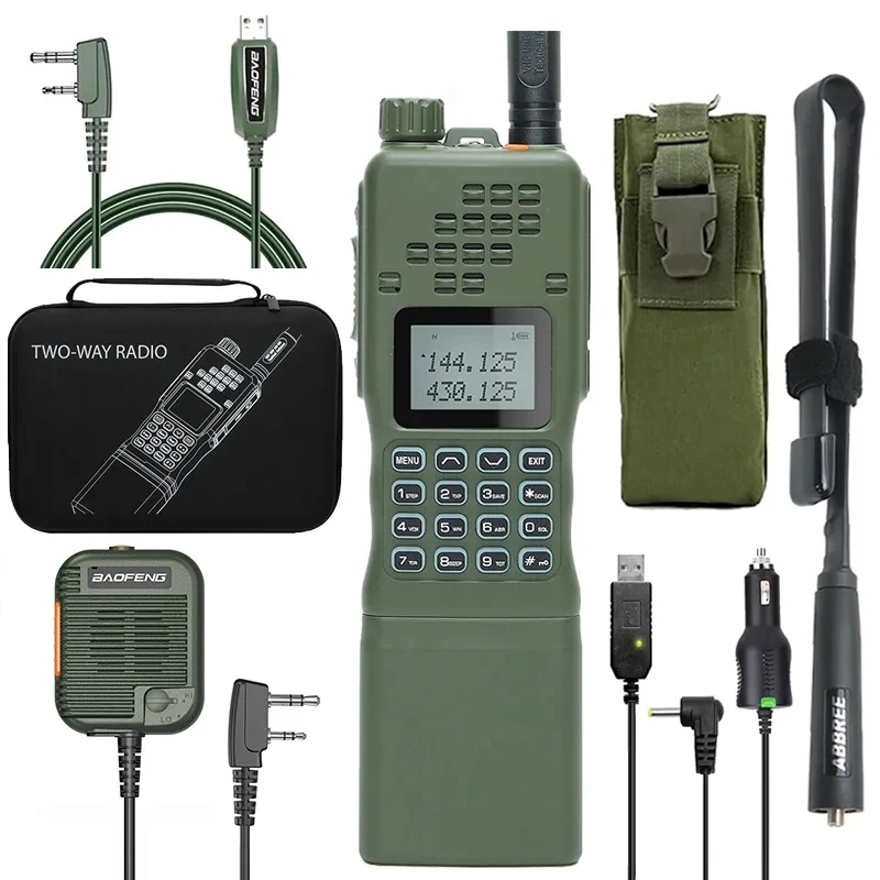 Walkie Talkie Powerful CB Two way Radio 12000mAh Battery Tactial Long Range AN PRC-152 Dual Band Transceiver Walkie Talkie Powerful CB Two way Radio 12000mAh Battery Tactial Long Range AN PRC-152 Dual Band Transceiver