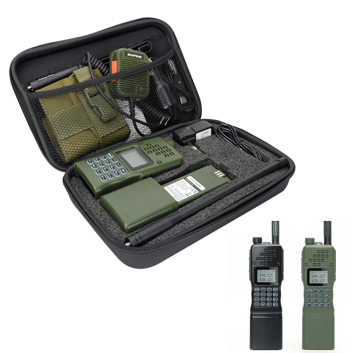 Walkie Talkie Powerful CB Two way Radio 12000mAh Battery Tactial Long Range AN PRC-152 Dual Band Transceiver Walkie Talkie Powerful CB Two way Radio 12000mAh Battery Tactial Long Range AN PRC-152 Dual Band Transceiver