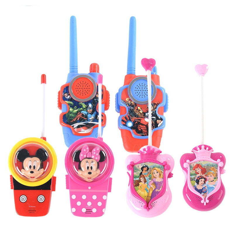 Walkie Talkie Toy Cartoon Design (2Pcs)