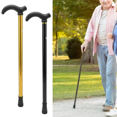 Walking Cane Elder Cane Stickmen Adjustable Folding Canes Collapsible Senior Sticks Elder Crutches for Mothers Elder