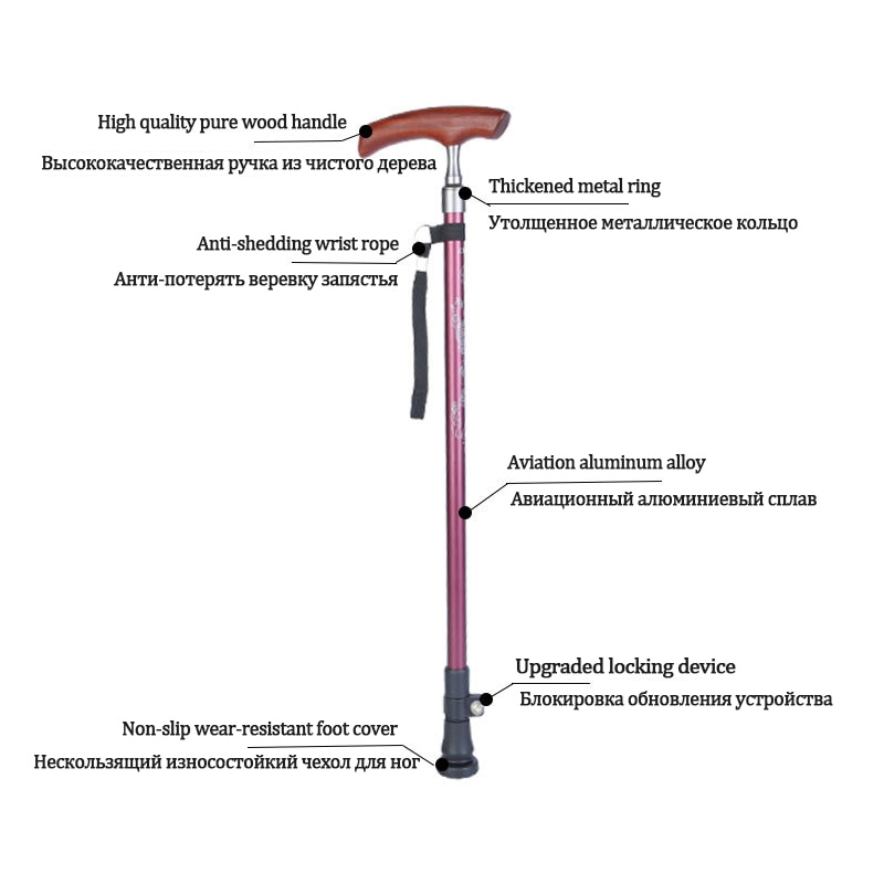 Walking Canes T-Handle Wood Stick Walking Canes T-Handle Wood Stick