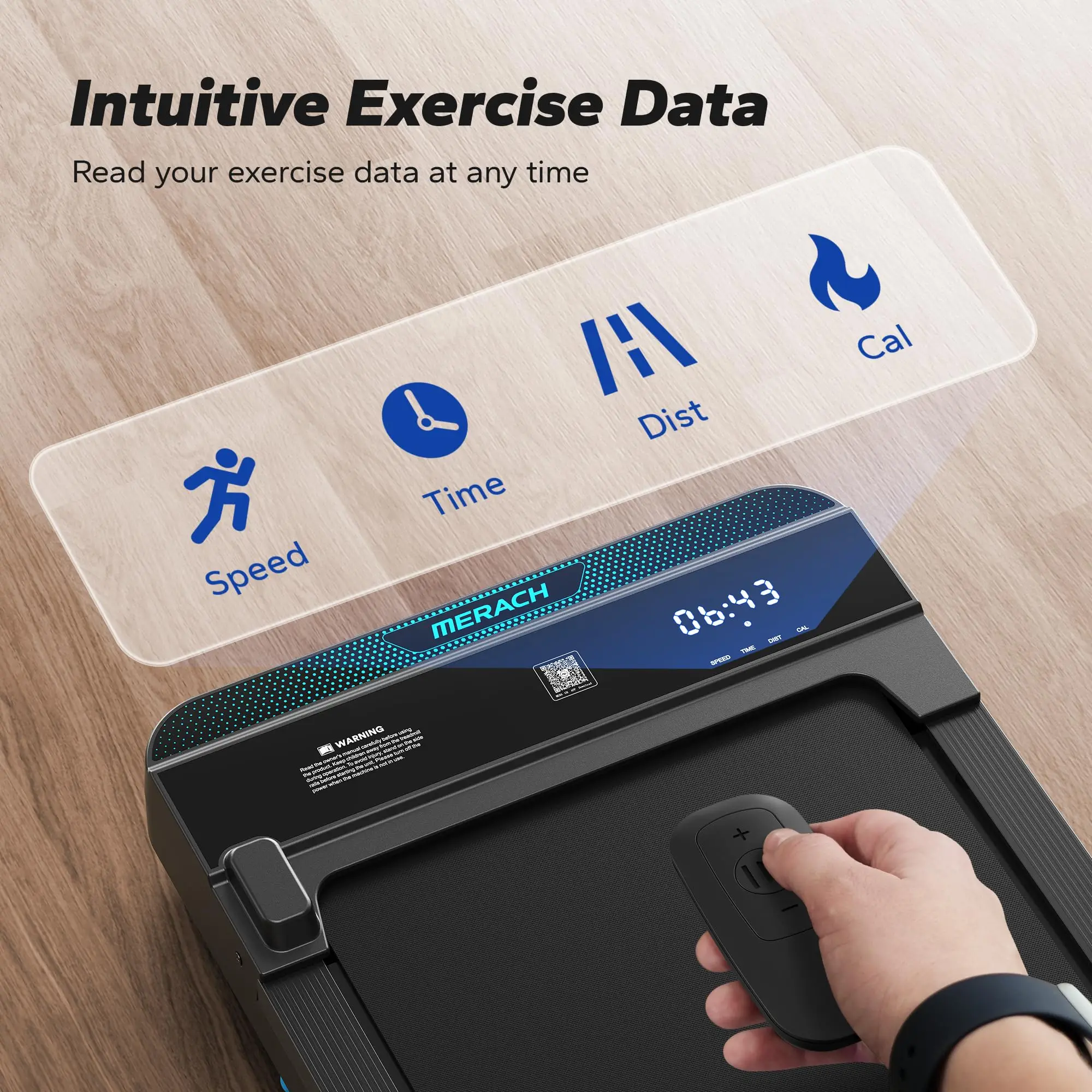 Walking Pad Small Treadmill for Home and Office Under Desk Treadmill with Max 3.8MPH 40 dB 2in1 Quiet Portable Mini