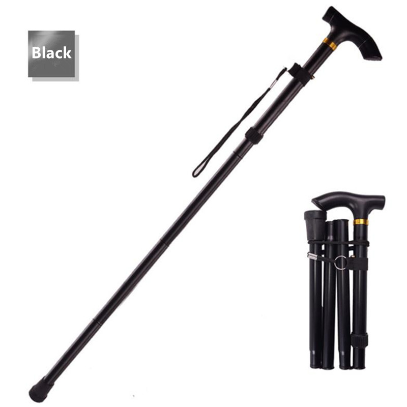 Walking Stick Hiking Trekking Poles Trail Ultralight 4 Section Adjustable Canes Aluminum Alloy Folding Walking Stick Walking Stick Hiking Trekking Poles Trail Ultralight 4 Section Adjustable Canes Aluminum Alloy Folding Walking Stick