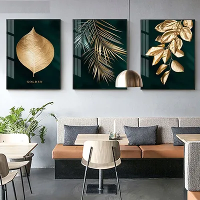 Wall Art Poster Leaves Picture Wall Art Poster Leaves Picture
