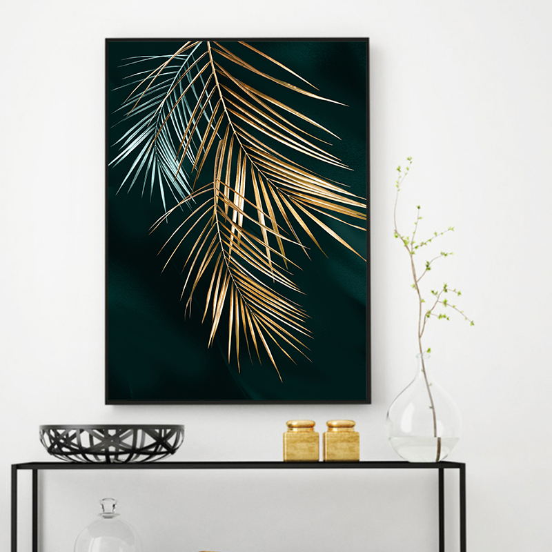 Wall Art Poster Leaves Picture Wall Art Poster Leaves Picture
