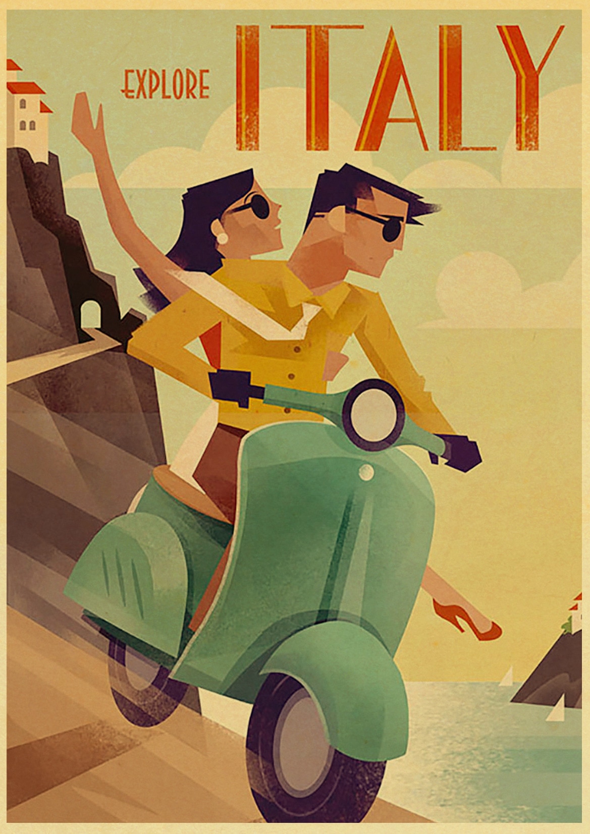 Wall Art Vintage Travel Poster Wall Art Vintage Travel Poster