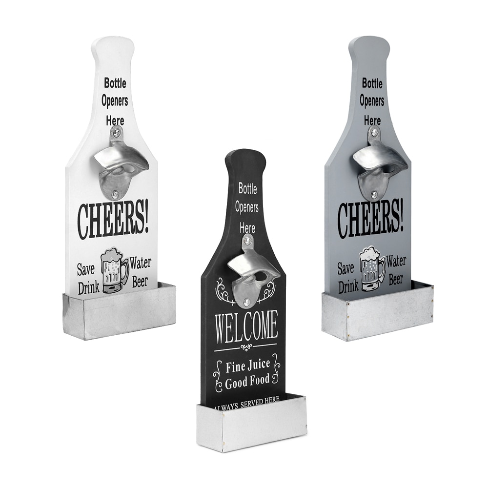 Wall Bottle Opener Functional Decoration Wall Bottle Opener Functional Decoration