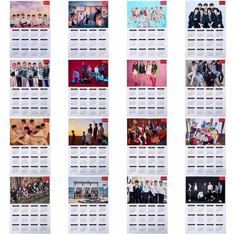 Wall Calendar Bangtan Boys