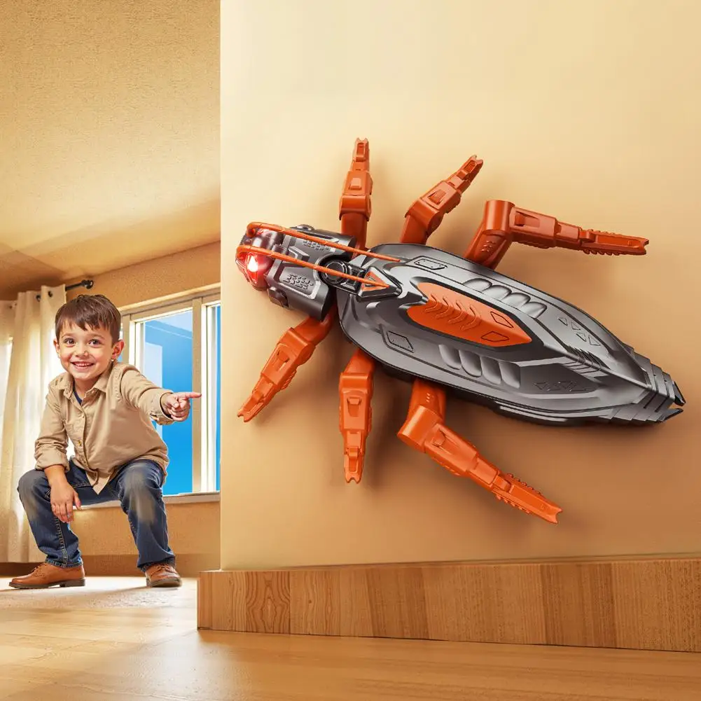Wall Climbing RC Gecko Toy Electric Remote Control Lizard Wall Climbing Car Gecko Animal Car Children's Halloween Toys