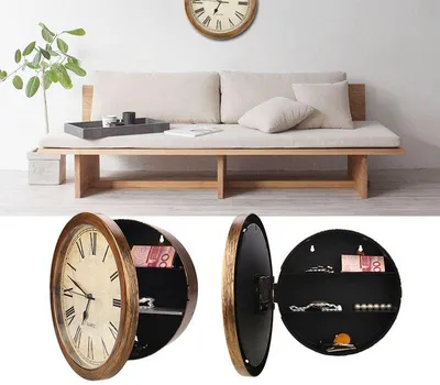 Wall Clock Hidden Safe Wall Clock Hidden Safe