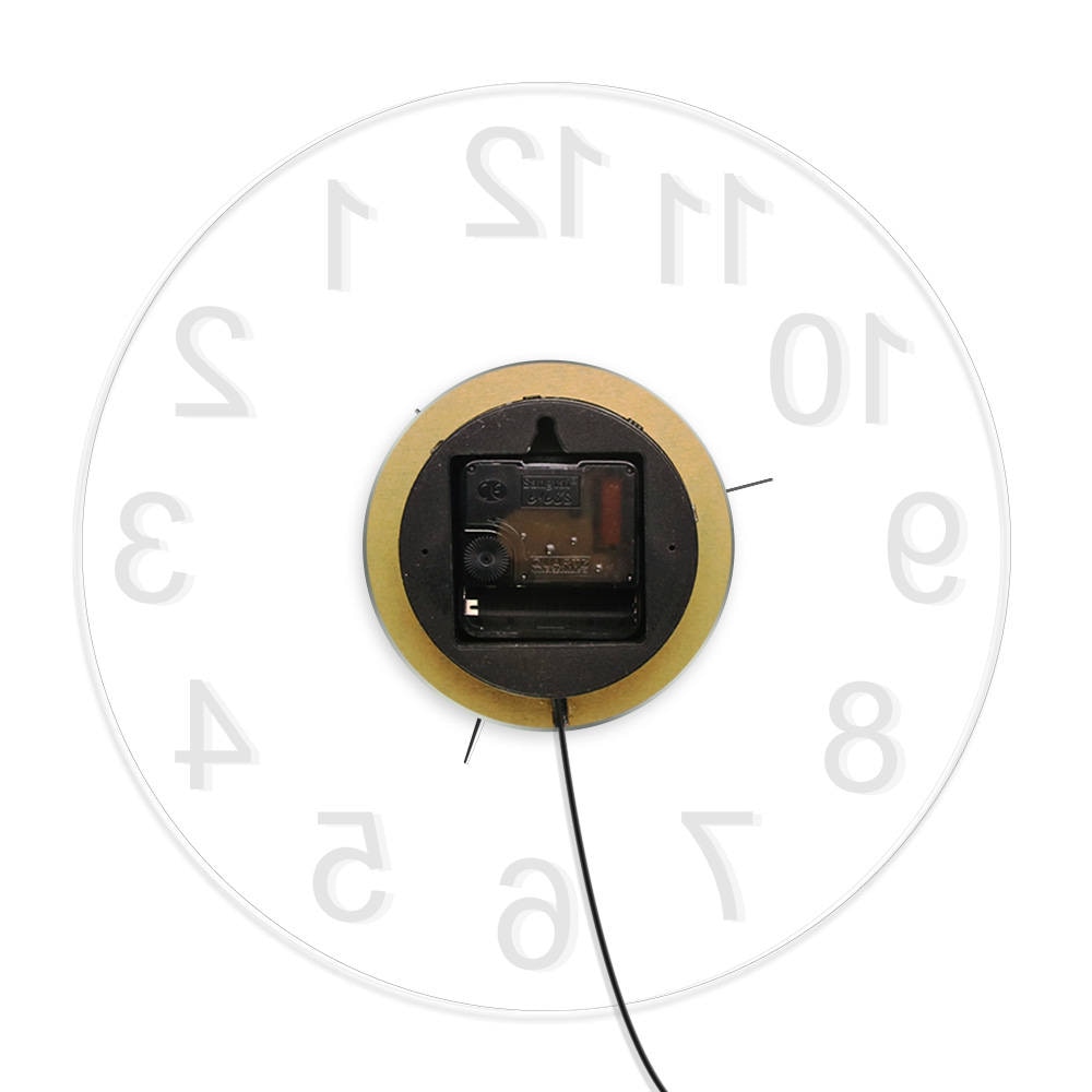 Wall Clock with Light and Remote Control