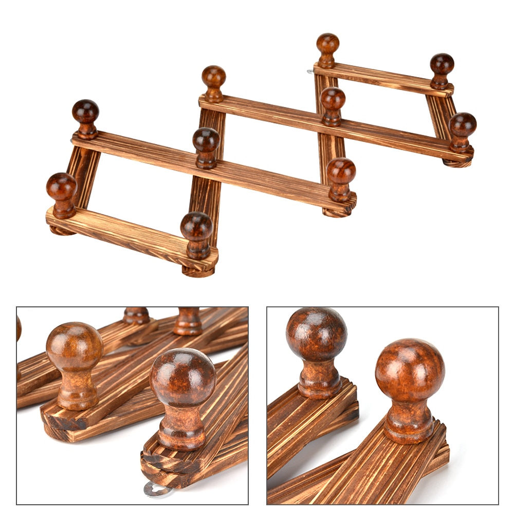 Wall Coat Rack 10-Hook Hanger Wall Coat Rack 10-Hook Hanger