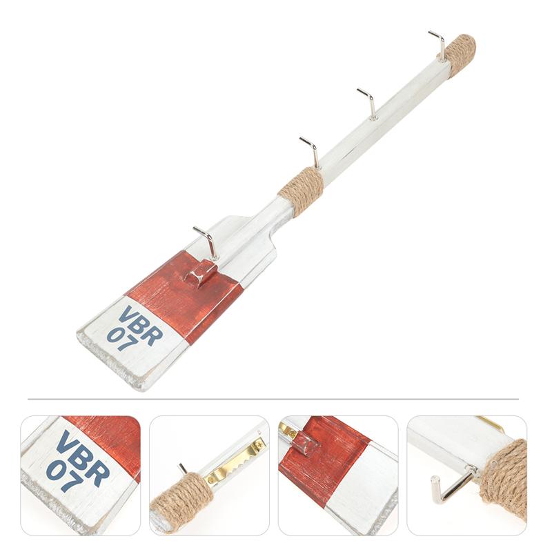 Wall Decorative Paddle with Hooks Wall Decorative Paddle with Hooks