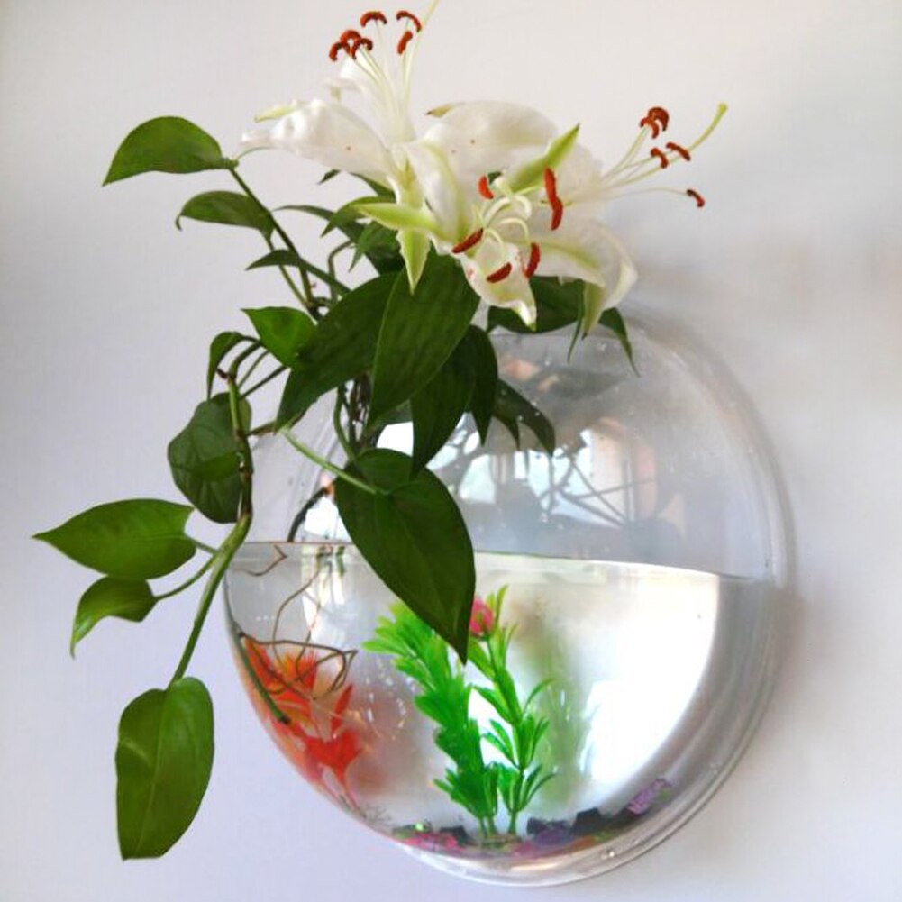 Wall Fish Bowl Acrylic Home Decor Wall Fish Bowl Acrylic Home Decor
