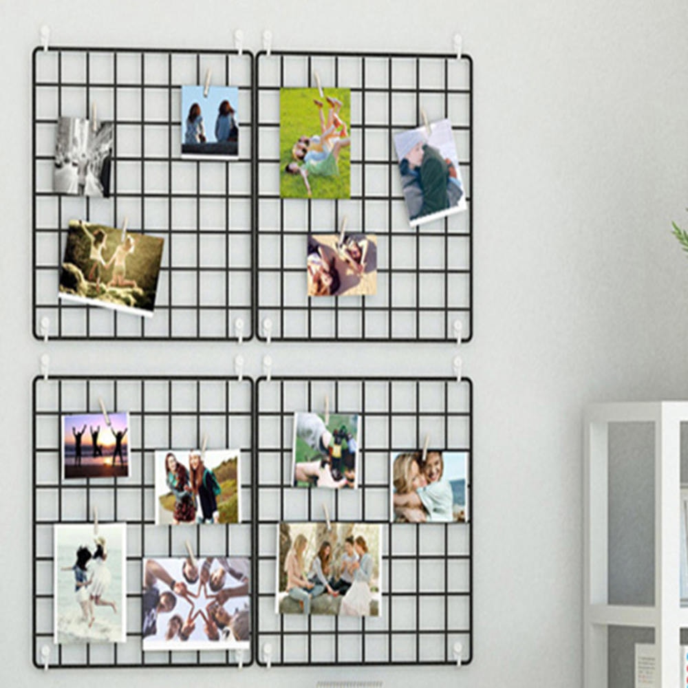 Wall Grid Organizer Metal Frame Wall Grid Organizer Metal Frame