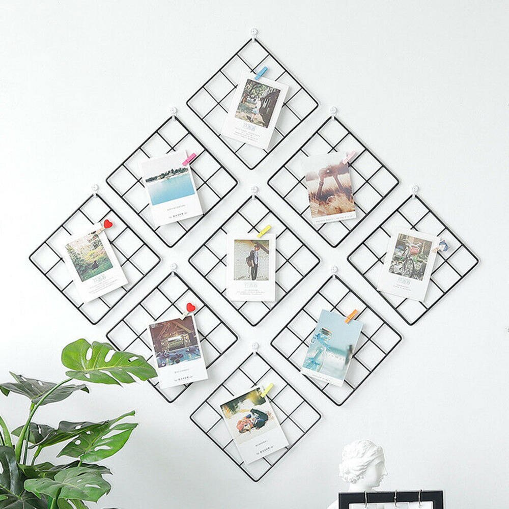 Wall Grid Organizer Metal Frame Wall Grid Organizer Metal Frame