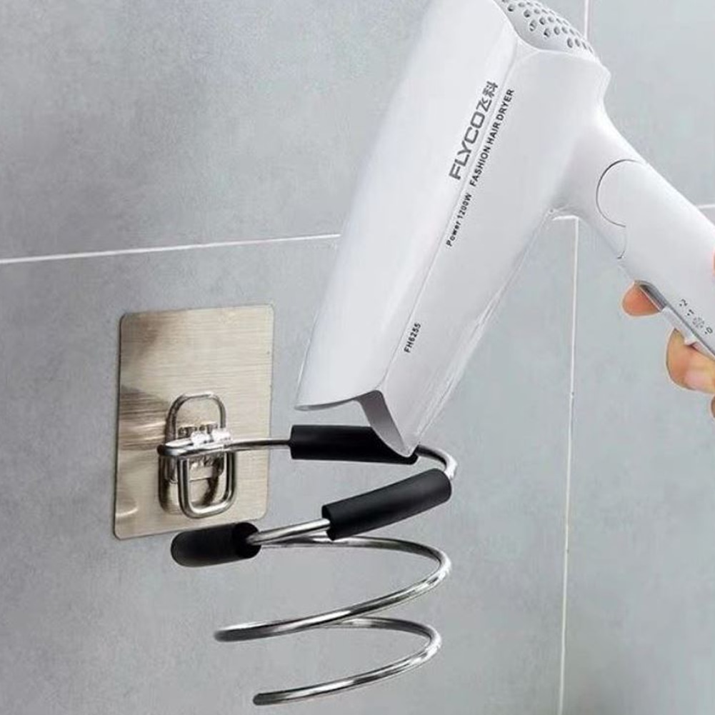 Wall Hair Dryer Holder Metal Stand Wall Hair Dryer Holder Metal Stand