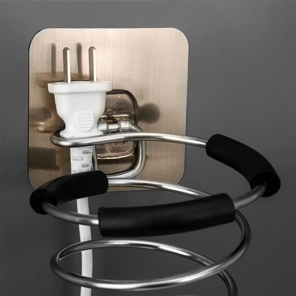 Wall Hair Dryer Holder Metal Stand Wall Hair Dryer Holder Metal Stand