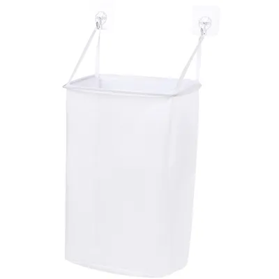 Wall Hanging Laundry Basket with Hooks Wall Hanging Laundry Basket with Hooks